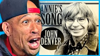 Rapper FIRST time REACTION to John Denver  Annies Song LIVE [upl. by Artemus]