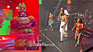 Flavour live in London with a giant masquerade on stage [upl. by Kurt]