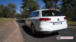 2016 Volkswagen Passat Alltrack 0100kmh amp engine sound [upl. by Gide]