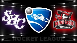 Keene State 22 vs Spring Hill 12 Playfly College Esports Varsity Premier Rocket League [upl. by Earesed]