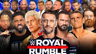 WWE Royal Rumble 2024 Full Match WWE 30 Men Royal Rumble 2024 Full Match WWE Royal 2024 Highlights [upl. by Merilyn]