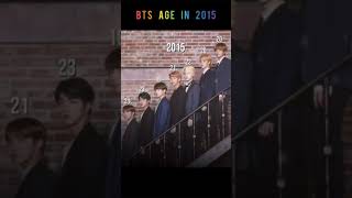 BTS age in 2015 bts btsarmy rm suga taehyungbtsv jin jimin jhope jungkook [upl. by Pedersen]