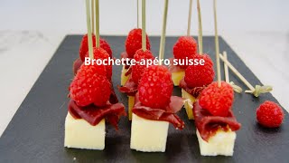 Brochetteapéro suisse par Menu to Shop [upl. by Tychon792]