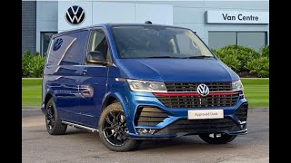 Approved Used Volkswagen Transporter Sportline 20BiTDI Panel Van  Volkswagen Van centre Wrexham [upl. by Burdett96]