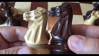 Grandmaster Series Chessmen  House of Staunton  Chess Set Review [upl. by Sternlight]