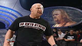 Stone Cold Returns From The Hospital To Confront The Undertaker 532001 [upl. by Nodnal314]