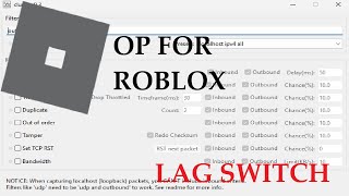 How to Lag Switch Roblox [upl. by Akinad]