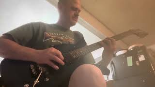 heavymetal B tuning on a six string [upl. by Lledrev]