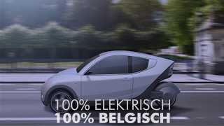 Volgend jaar komt het eerste 100 elektrische 100 Belgische voertuig op de markt [upl. by Asirram715]