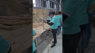 Polishing process  MKP furniture [upl. by Lupe87]