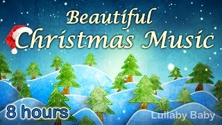 ✰ 8 HOURS ✰ CHRISTMAS MUSIC Instrumental ♫ ✰ NO ADS ✰ Peaceful Christmas PIANO Playlist ♫ Best Mix [upl. by Adeuga]