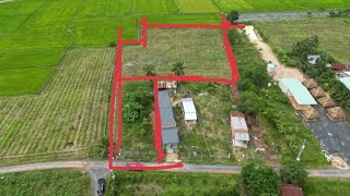 Xã Lỗ bán 2ty3 chốt 5200m2 tại Xã Long Giang Bến Cầu Tây Ninh [upl. by Balkin]