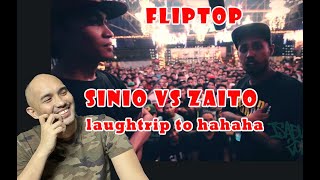 SINIO VS ZAITO  FLIPTOP [upl. by Yuri]