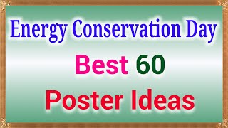 Energy Conservation Day poster Energy conservation day drawing ideas National Energy Conservation [upl. by Willette]