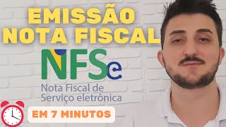 COMO EMITIR NFSe NO NOVO PORTAL DO MEI PASSO A PASSO EMITIR NOTA FISCAL DE SERVIÇOS GRATUITAMENTE [upl. by Eniamzaj453]