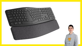 Logitech ERGO K860 Wireless Ergonomic Keyboard Review [upl. by Furey852]