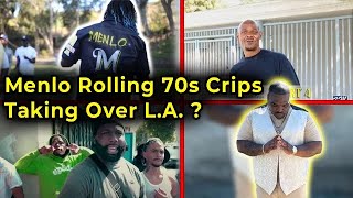 65 Menlo R70crips  claim they takeing over LA streets [upl. by Suckow307]