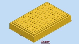 Grater Video Tutorial SolidWorks [upl. by Lyndell]