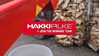 Hakki Pilke 43 Pro firewood processor [upl. by Onitnas]