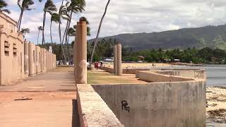 Dashins Travel Vlog Haleiwa Beach Park on the Northshore of Oahu Hawaii June 30 2024 [upl. by Lorien]