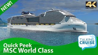 MSC World Europa  New Cruise Ship Preview 2022 [upl. by Gaskin]