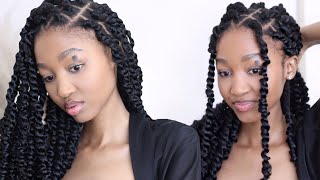 JUMBO PASSION TWIST TUTORIAL  SOUTH AFRICAN YOUTUBER [upl. by Avi647]