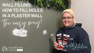 Wall filling How to fill holes in a plaster wall✨The easy way [upl. by Astri493]