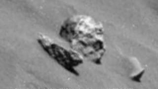 Mars skull  Sol 482  amaizing clear image of another skull on mars [upl. by Ragse]