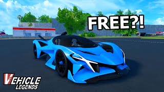 2 NEW CODES Vehicle Legends Code GIVES FREE SUPER CAR 2024 [upl. by Della222]