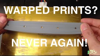 nupo Tips 01  How to prevent your ABS 3D prints from warping [upl. by Bergwall414]