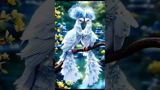 Love birds 🐦birds beautifulnature nature chidiya songpakshi songchidiya ki awaazshorts video [upl. by Oinegue]