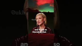 Cate Blanchett shortsvideo funny dualipainterview singer subscribe interview [upl. by Nemzaj]