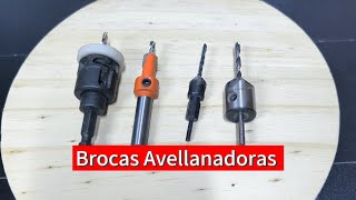 Usas Brocas Avellanadoras [upl. by Suhpoelc]