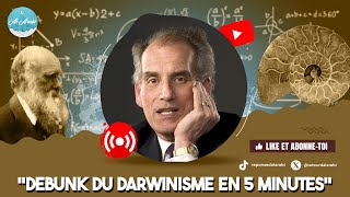 🎬🔥 Dr David Berlinski mathématicien met le darwinisme en PLS en moins de 5 minutesencore [upl. by Roydd]