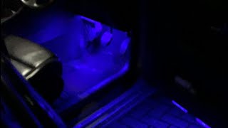 Audi A4 B6 Avant self install Puddle Lights Door Handle amp footwell illumination [upl. by Finella193]