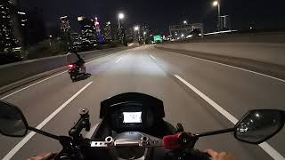 Nmax night ride SPE Akleh MRR2 [upl. by Nagear]