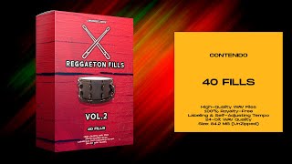 Reggaeton Fills Vol2 🥁  Libreria Fills Reggaeton  Reggaeton Redobles 🥁  Reggaeton Timbales [upl. by Nitsirhc]