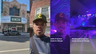 Chance The Rapper Shows Off His New Music Venue On The Southside Of Chicago [upl. by Bernarr33]