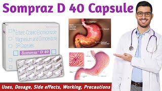 Sompraz D 40 Capsule Uses  Sompraz D 40 Capsule Review Dosage  Sompraz D 40 Price  Cap Sompraz D [upl. by Ennylyak623]