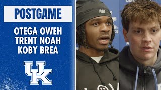 Kentucky players discuss 71point win over Kentucky Wesleyan [upl. by Crenshaw]