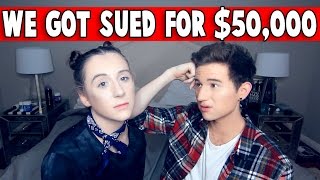 WE GOT SUED FOR 50000 NOT CLICKBAIT [upl. by Veradis939]