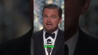 Oscar winning speech by Leonardo DiCaprio Motivational Speeches shorts viralvideo viral [upl. by Combe]