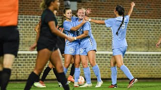 UNC Womens Soccer Tar Heels Blank Miami 10 [upl. by Ydoow]