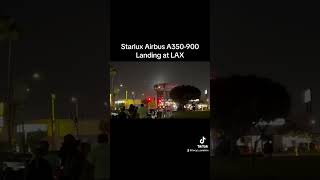 Starlux Airbus A350941 Landing at LAX [upl. by Jefferey]