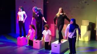 Dubai College Drama students create Frantic Assembly inspired performances [upl. by Nylekoorb]