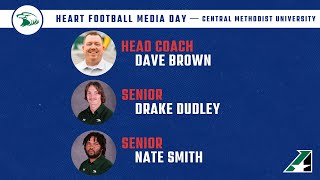 2024 Heart Football Media Day — Central Methodist University [upl. by Tandie]