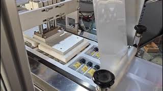 Automatic bottle eye drop oral liquid bottle blister packing machine with labeling machine [upl. by Hirz]