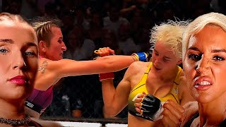 MMA fight Lil Masti vs Linkimaster 2 hot rematch  Aniela Bogusz vs Marta Linkiewicz 2 [upl. by Abdulla]