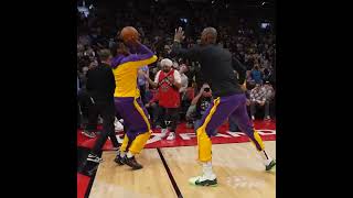 ONE WORD LOVELY BROONY WARM UP WITH LEBRON Lakers updates I Lakers news I lakers game today VIRAL [upl. by Grayce510]