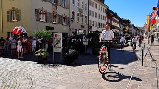 🎉🎺 Erste Eindrücke vom großen Festumzug zur 555 Chilbi in Waldshut am Hochrhein live am 20082023 [upl. by Hobie]